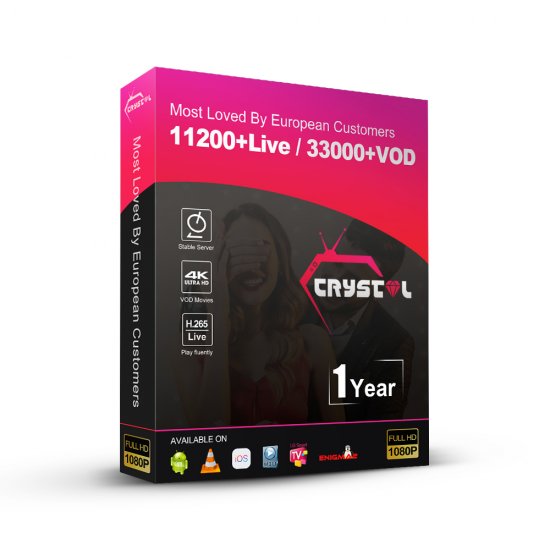 Global IPTV Subscription Crystal 4K FHD Free Test M3u List