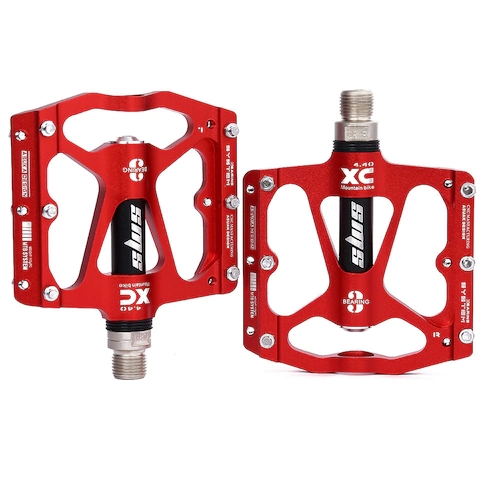 SHANMASHI Ultralight Paired Bicycle Pedal - Red